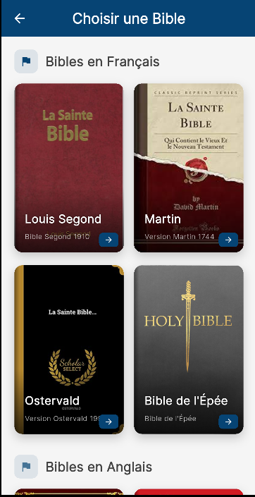 Bible Accueil